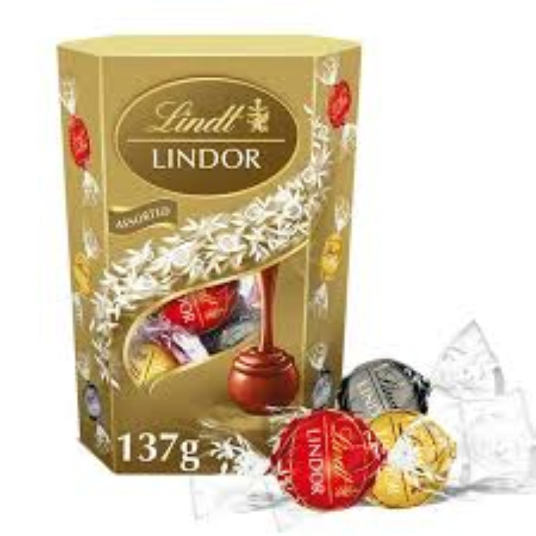LINDT GIFTBOX ASSORTED 137G